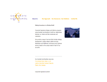 Tablet Screenshot of corporatesignatures.com